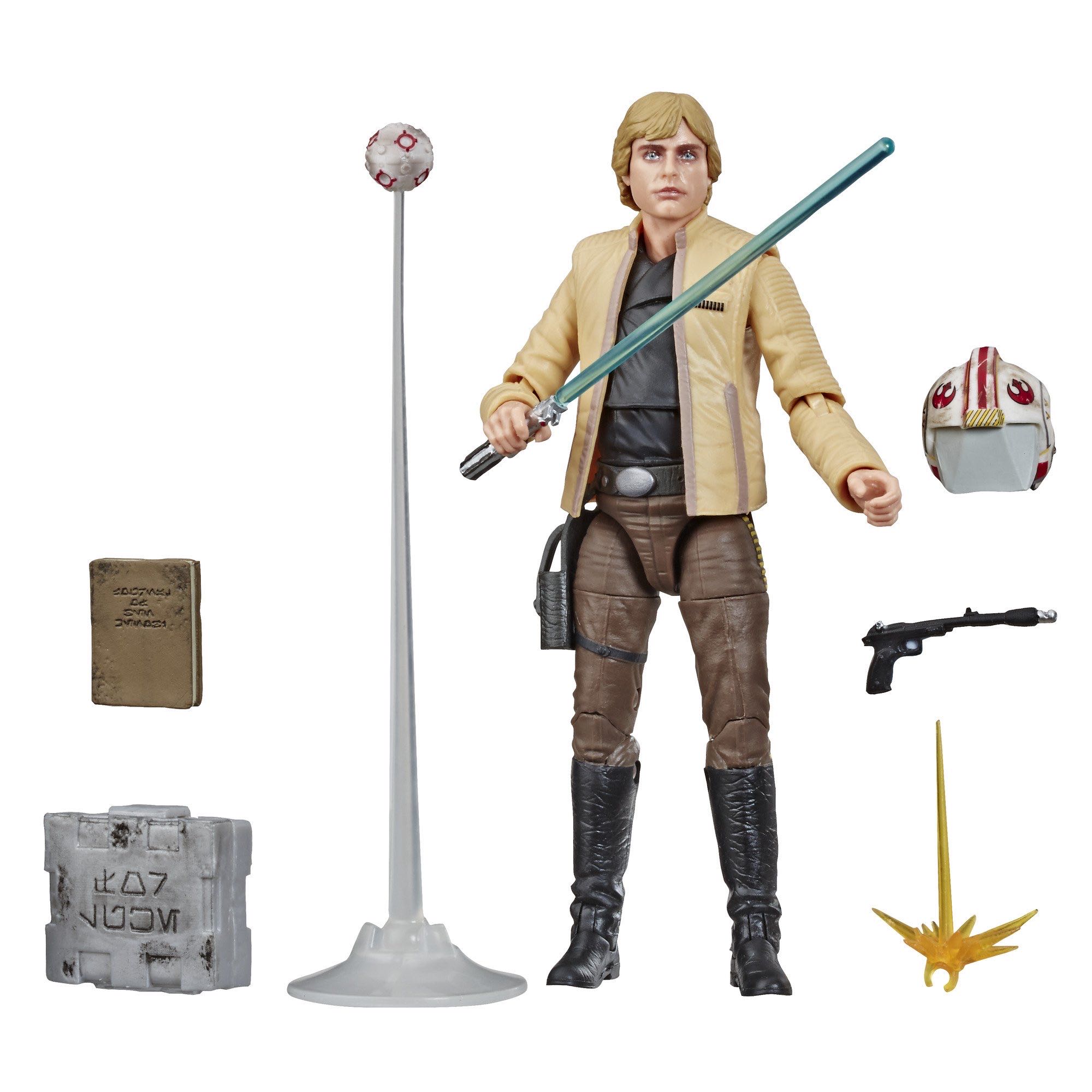 Luke Skywalker (Skywalker Strikes) - Disney / Hasbro (Black Series 6” Book Edition 2020- Now) action figure collectible [Barcode 630509868759] - Main Image 3