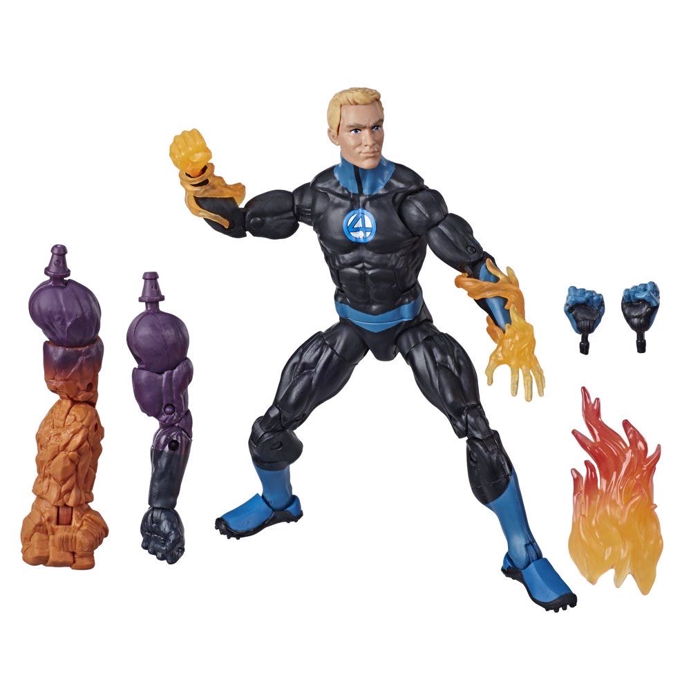 Marvel Legends Human Torch Super Skrull BAF - Hasbro (Marvel Legends - (BAF - Super Skrull)) action figure collectible [Barcode 5010993655465] - Main Image 3