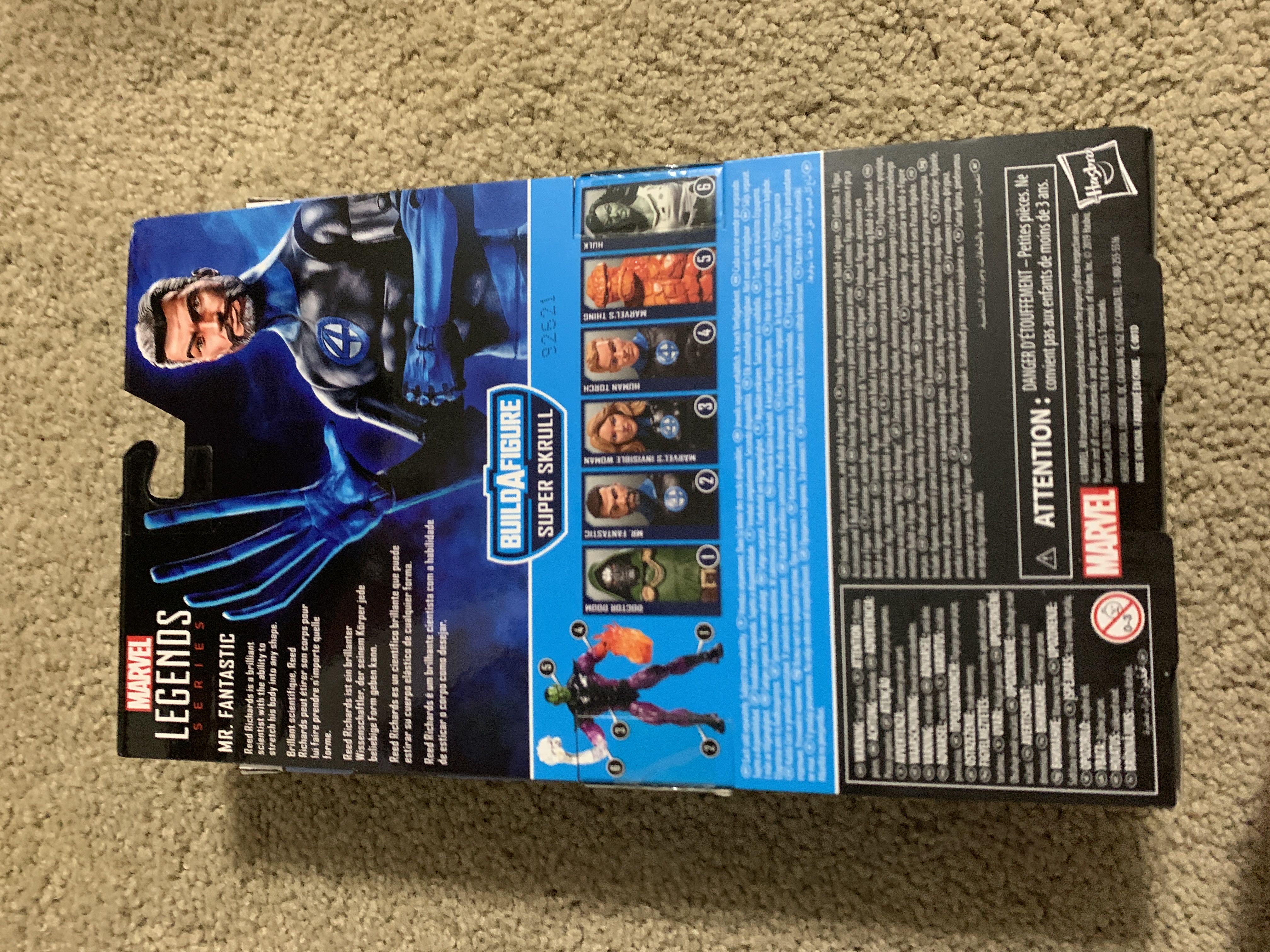 Marvel LegendsMr. Fantastic - Hasbro (Marvel Legends Fantastic Four Wave) action figure collectible [Barcode 5010993655526] - Main Image 2