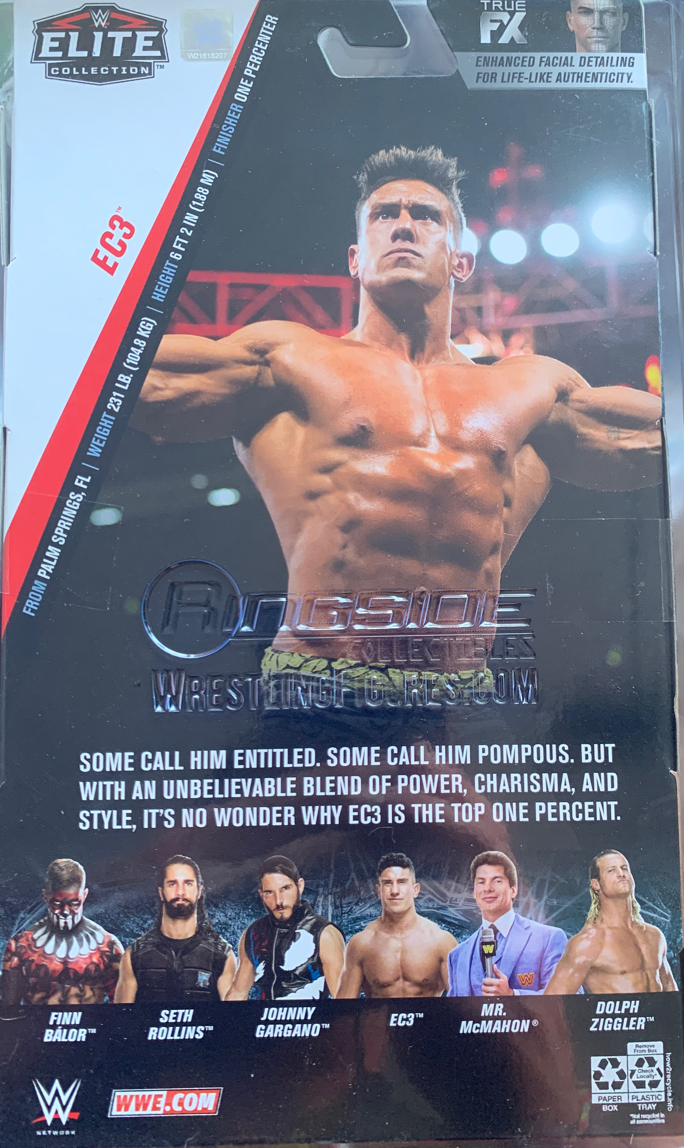 EC3 - Mattel (WWE Elite 70) action figure collectible [Barcode 887961730296] - Main Image 2