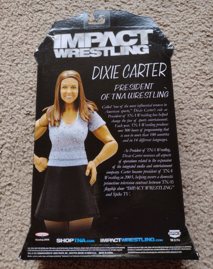 Dixie Carter - Jakks Pacific (TNA/Impact Wrestling Deluxe Exclusive) action figure collectible [Barcode 039897526225] - Main Image 3