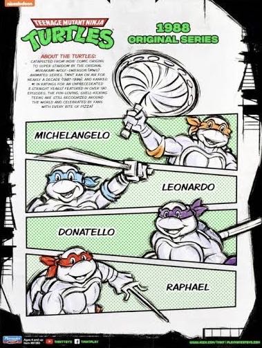 Teenage Mutant Ninja Turtles 1988 Original Series - Playmates Toys (Teenage Mutant Ninja Turtles) action figure collectible - Main Image 2