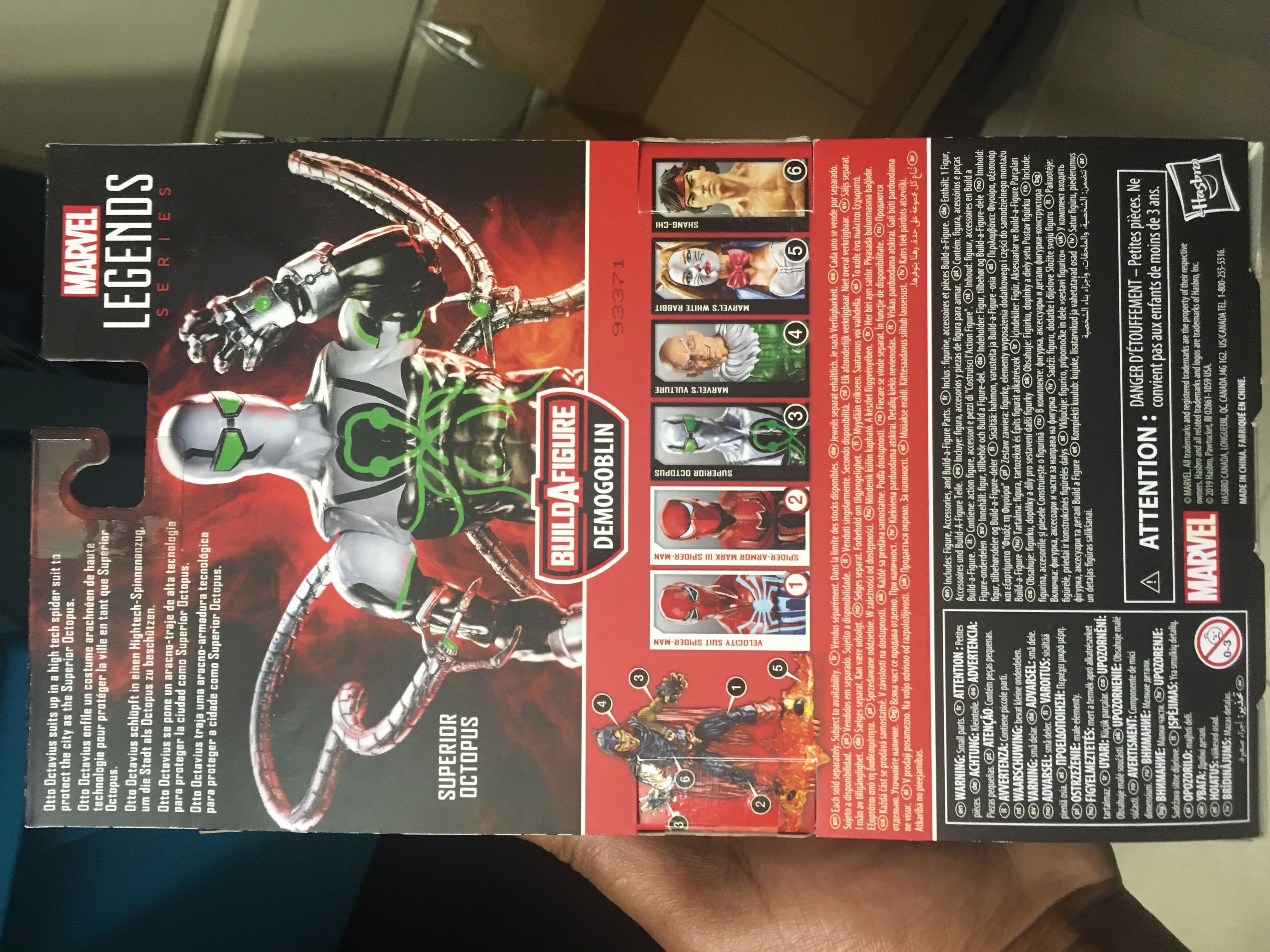 Superior Octopus - Hasbro (Marvel Legends - Demogoblin) action figure collectible [Barcode 5010993659524] - Main Image 2