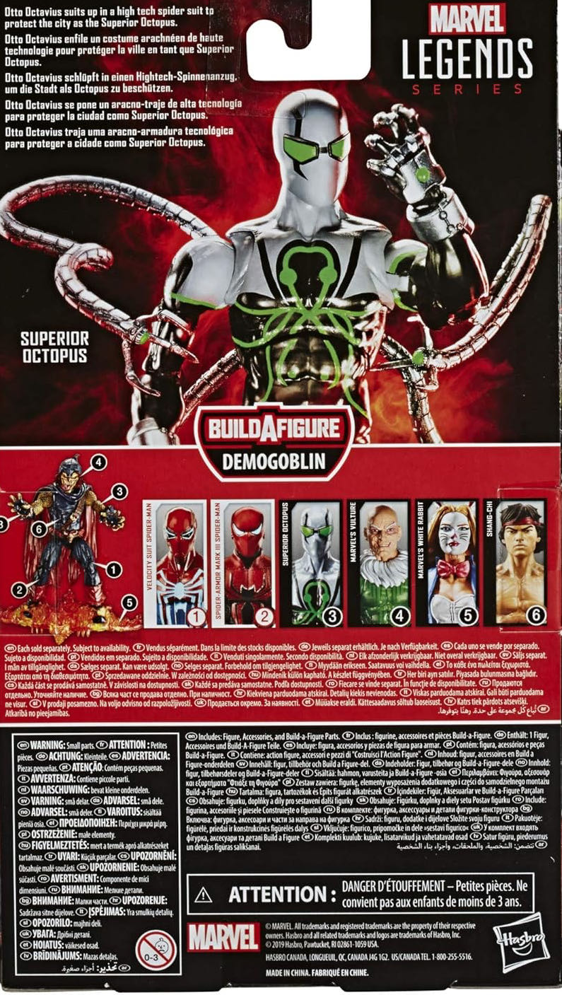 Superior Octopus - Hasbro (Marvel Legends - Demogoblin) action figure collectible [Barcode 5010993659524] - Main Image 3