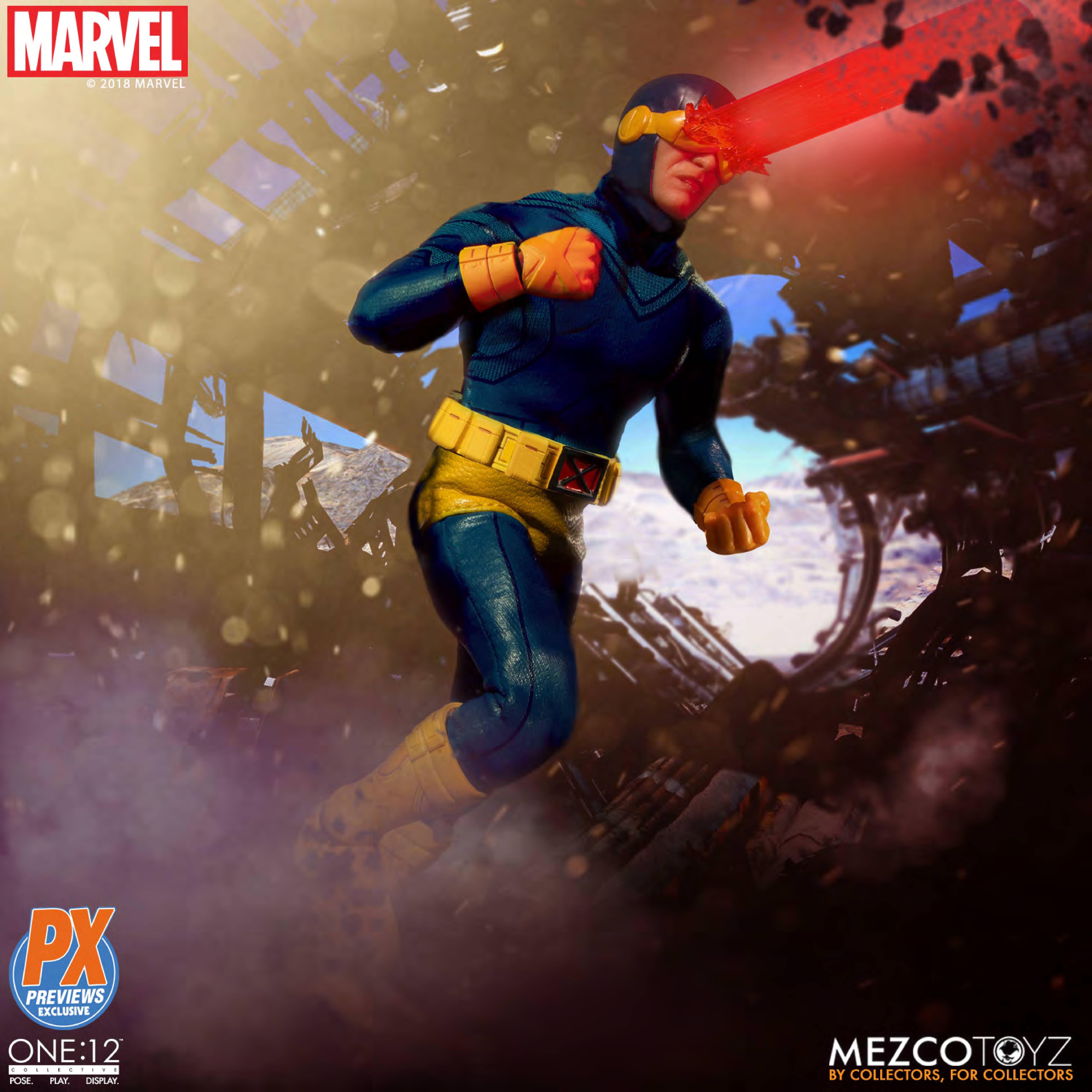 One:12 Collective - Cyclops - Mezco Toyz (MARVEL) action figure collectible - Main Image 2