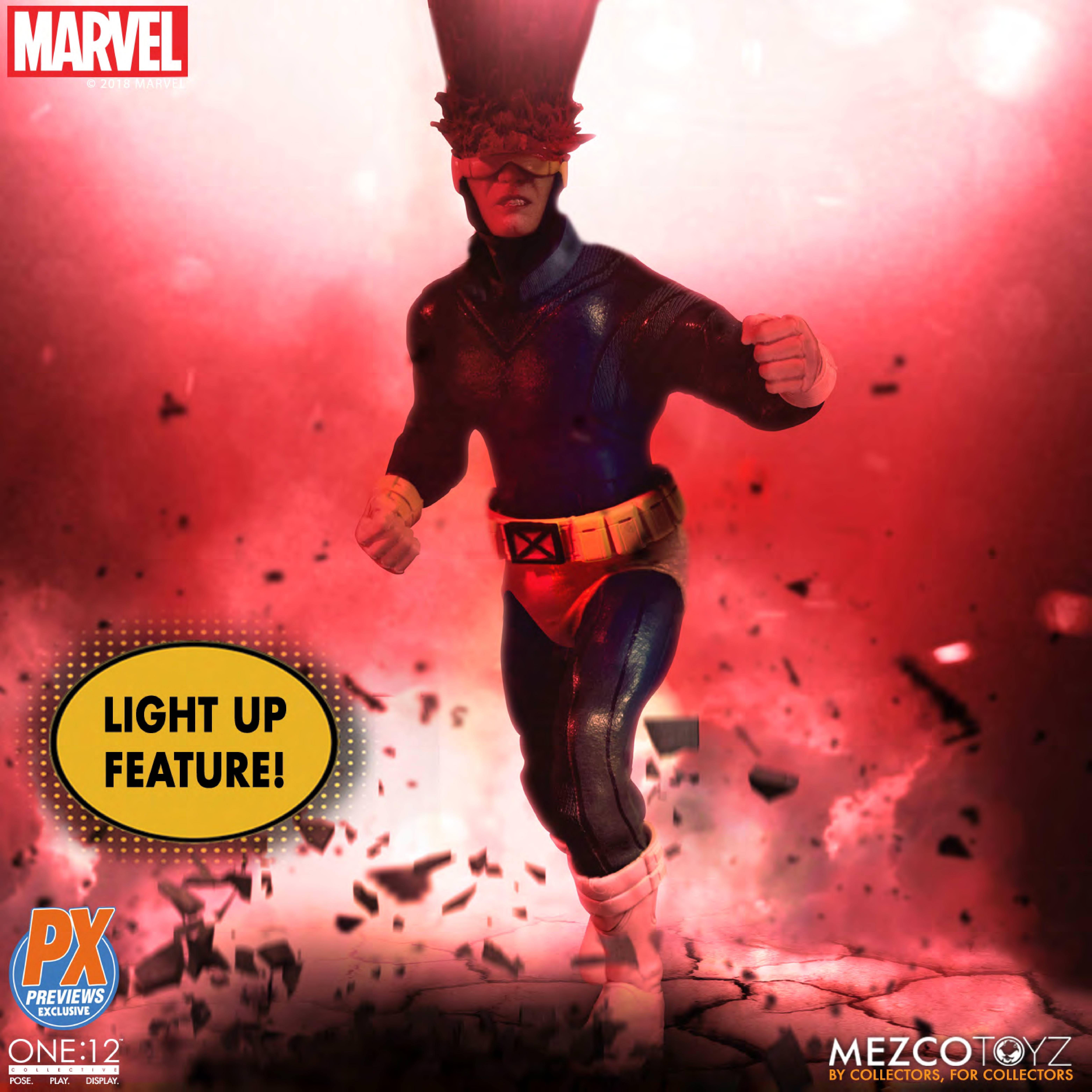 One:12 Collective - Cyclops - Mezco Toyz (MARVEL) action figure collectible - Main Image 4