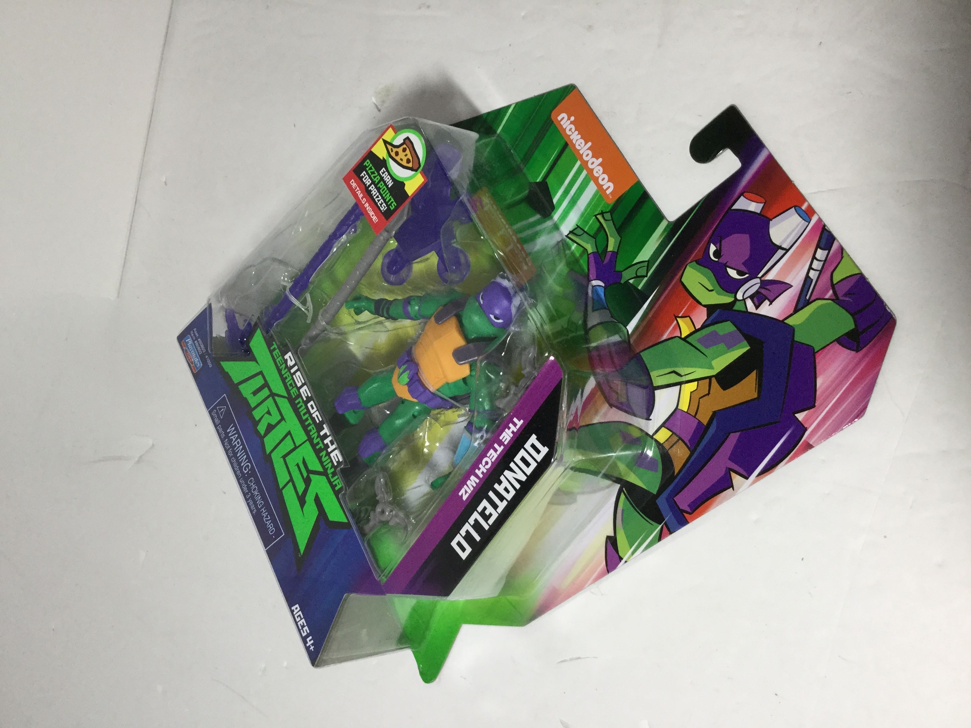 Rise of The Teenage Mutant Ninja Turtles Donatello  - Playmates (TMNT 2018 Line) action figure collectible [Barcode 043377808022] - Main Image 4