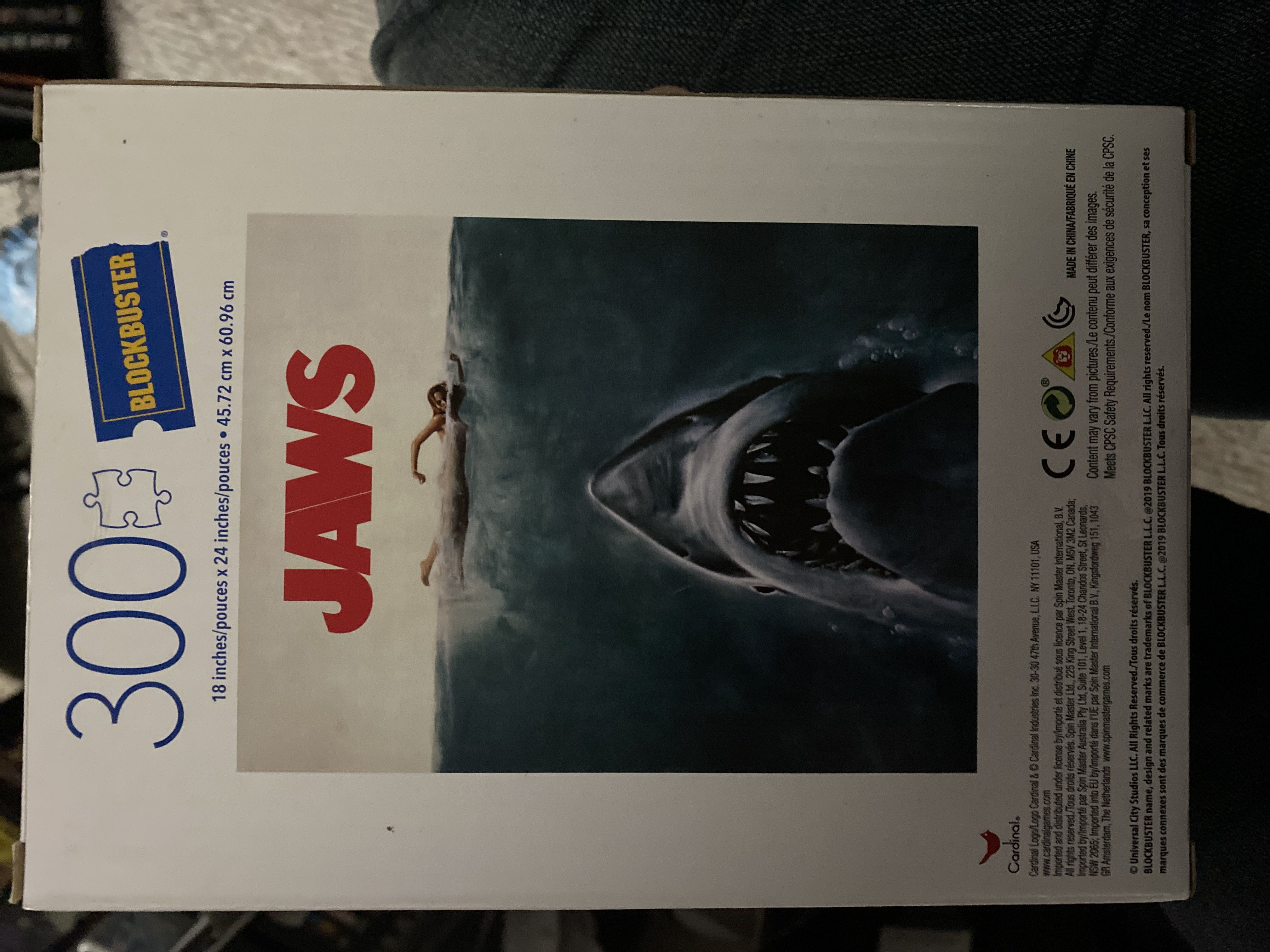 Blockbuster Puzzle Series - Jaws - Cardinal (Blockbuster) action figure collectible [Barcode 778988279328] - Main Image 2