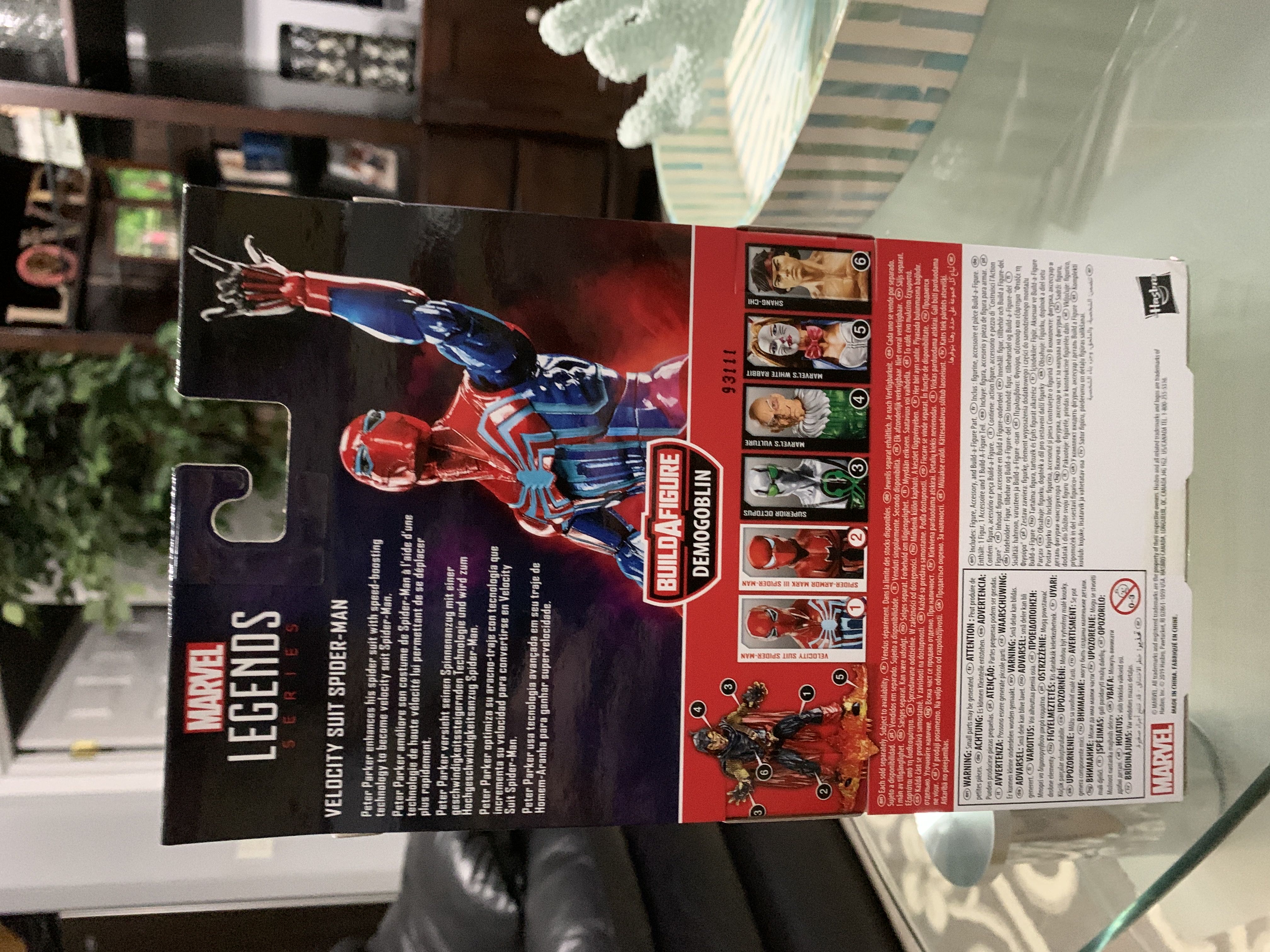 Spider-man (Velocity Suit Gamerverse) - Hasbro (Marvel Legends) action figure collectible [Barcode 5010993659487] - Main Image 2