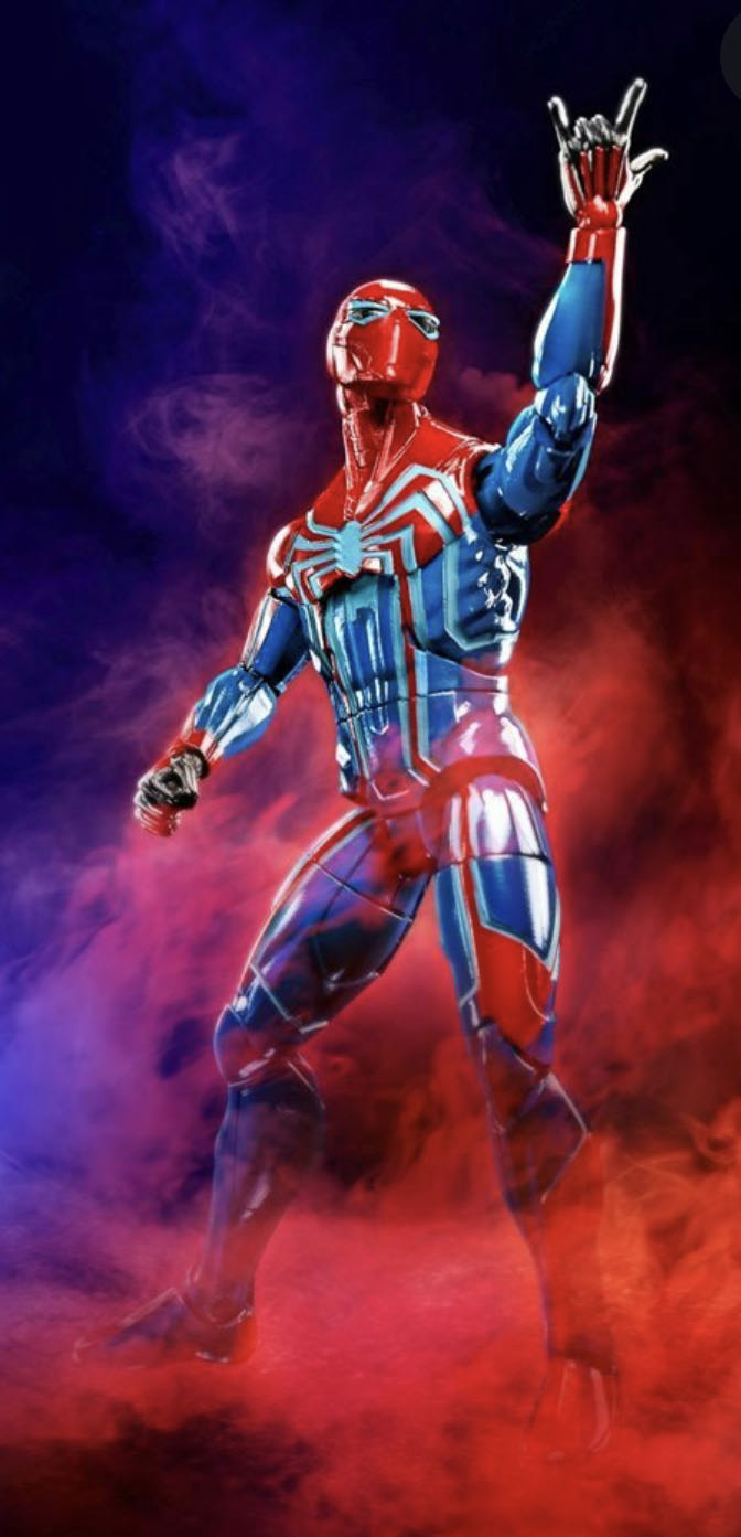 Spider-man (Velocity Suit Gamerverse) - Hasbro (Marvel Legends) action figure collectible [Barcode 5010993659487] - Main Image 3