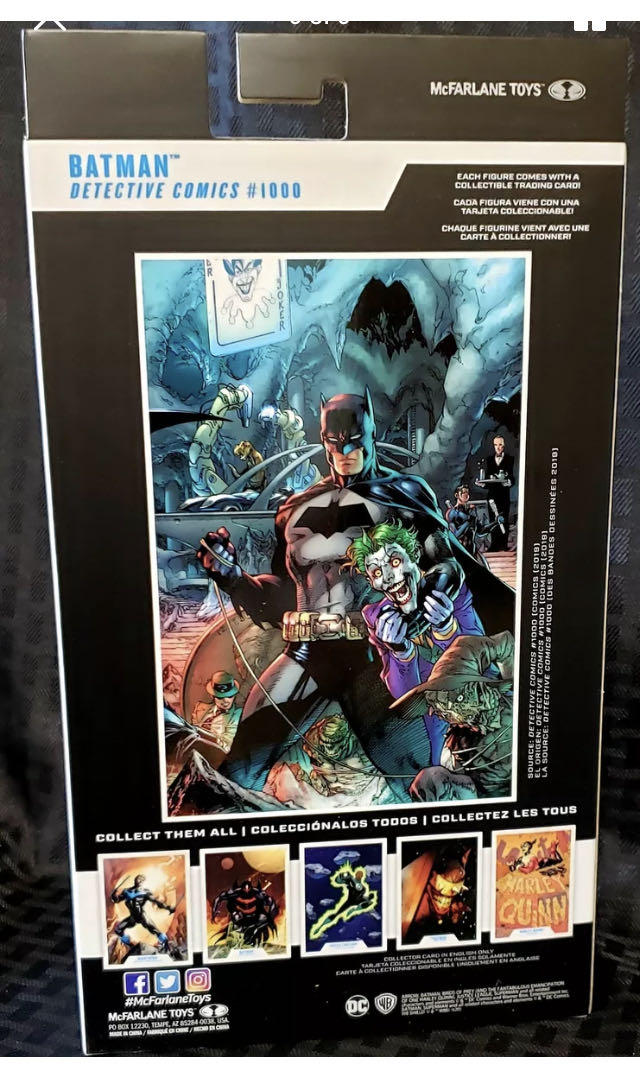 Batman™ Detective Comics #1000 - McFarlane Toys (DC Multiverse) action figure collectible [Barcode 787926150018] - Main Image 2
