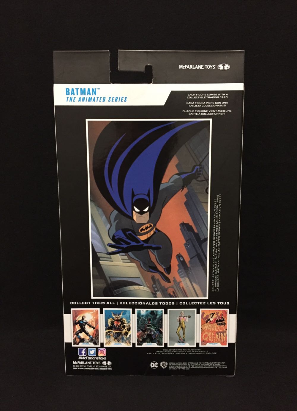 SELL Batman (BTAS) - McFarlane Toys (DC Multiverse Wave 1) action figure collectible [Barcode 787926155013] - Main Image 2