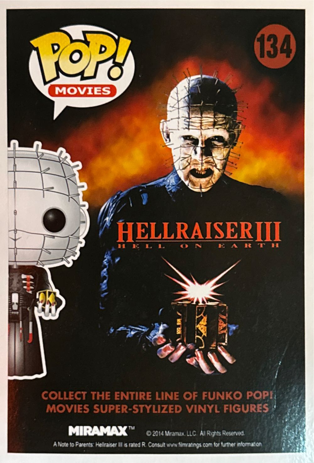 Pinhead - Funko (Hellraiser) action figure collectible [Barcode 10393843] - Main Image 2