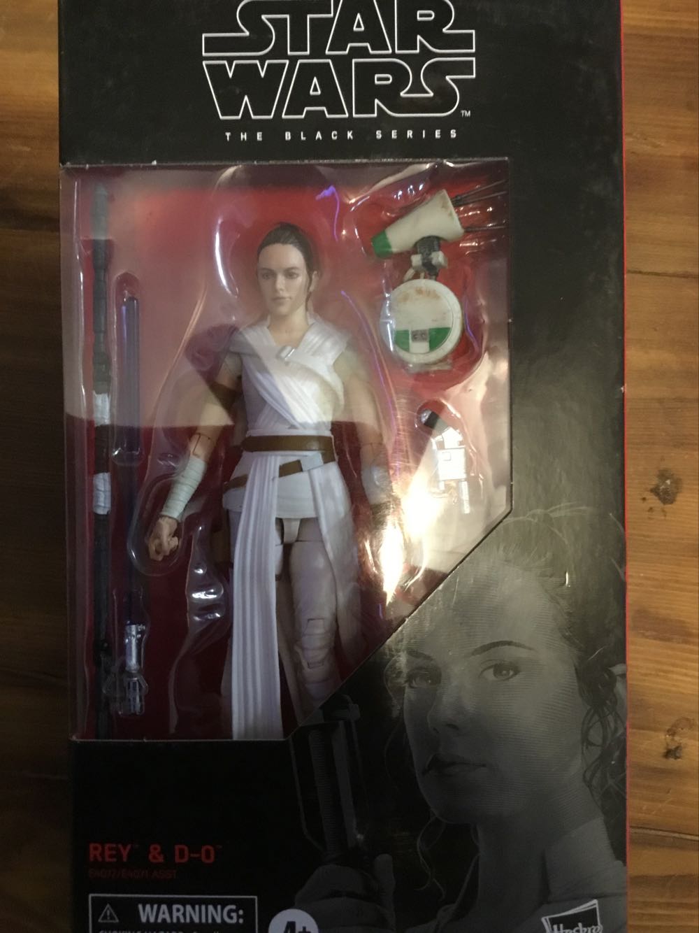 TBS3 6”: #91  Rey & D-O First Edition - Hasbro (The Rise of Skywalker) action figure collectible [Barcode 630509896516] - Main Image 3
