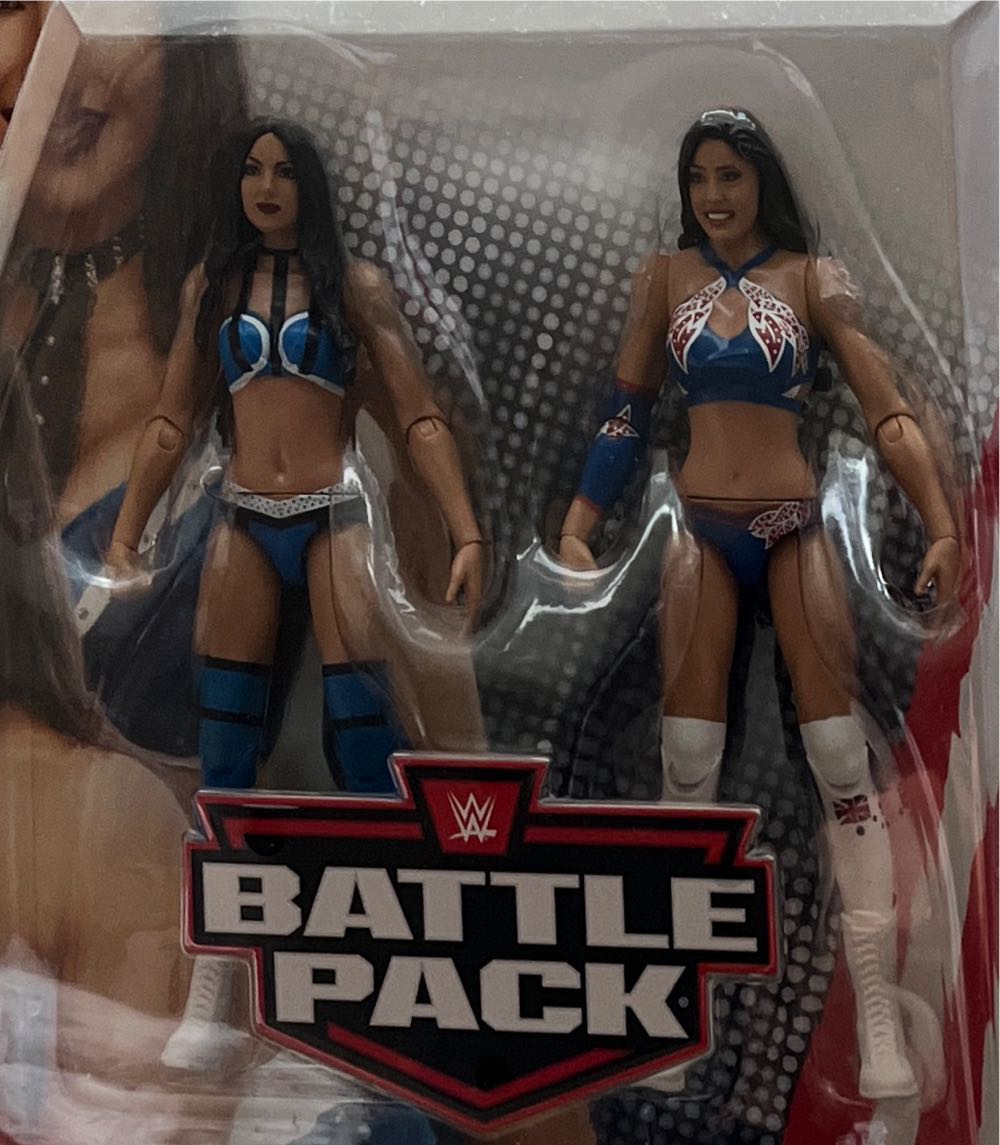 The IIconics - Mattel (WWE Battle Pack #61) action figure collectible [Barcode 887961719529] - Main Image 3
