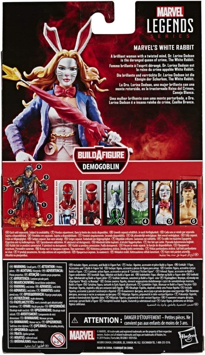 Marvel Legends White Rabbit - Hasbro (Marvel Legends - Demogoblin) action figure collectible [Barcode 5010993659463] - Main Image 5