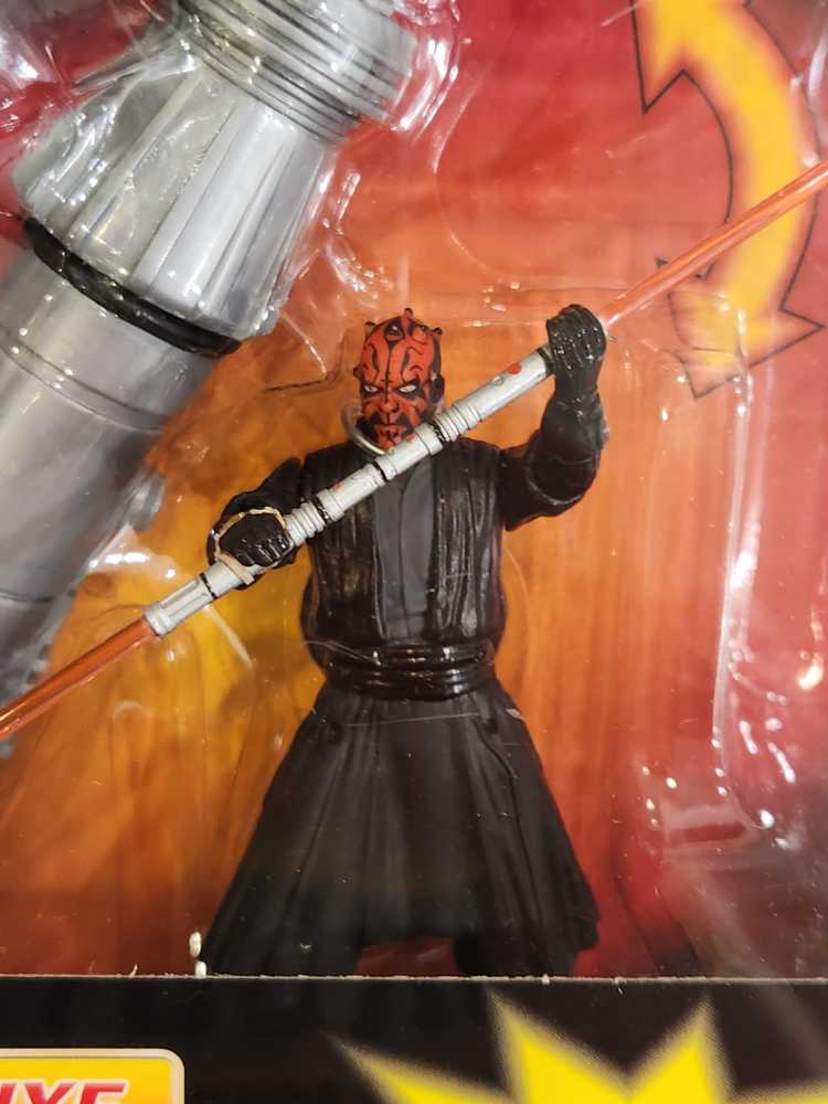 Darth Maul (Deluxe) - Star Wars (Episode I) - Hasbro (Star Wars) action figure collectible [Barcode 076281841441] - Main Image 3