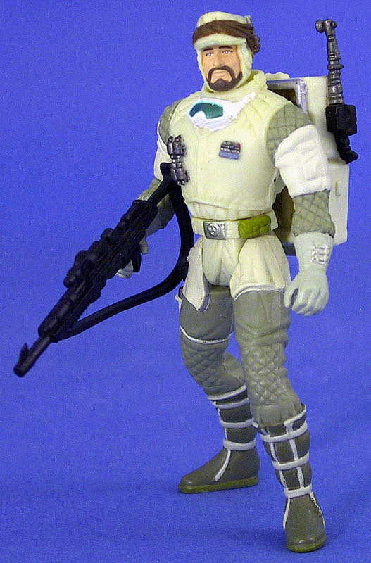 Hoth Rebel Soldier - Kenner / Hasbro (Power of The Force 2) action figure collectible [Barcode 076281696317] - Main Image 3