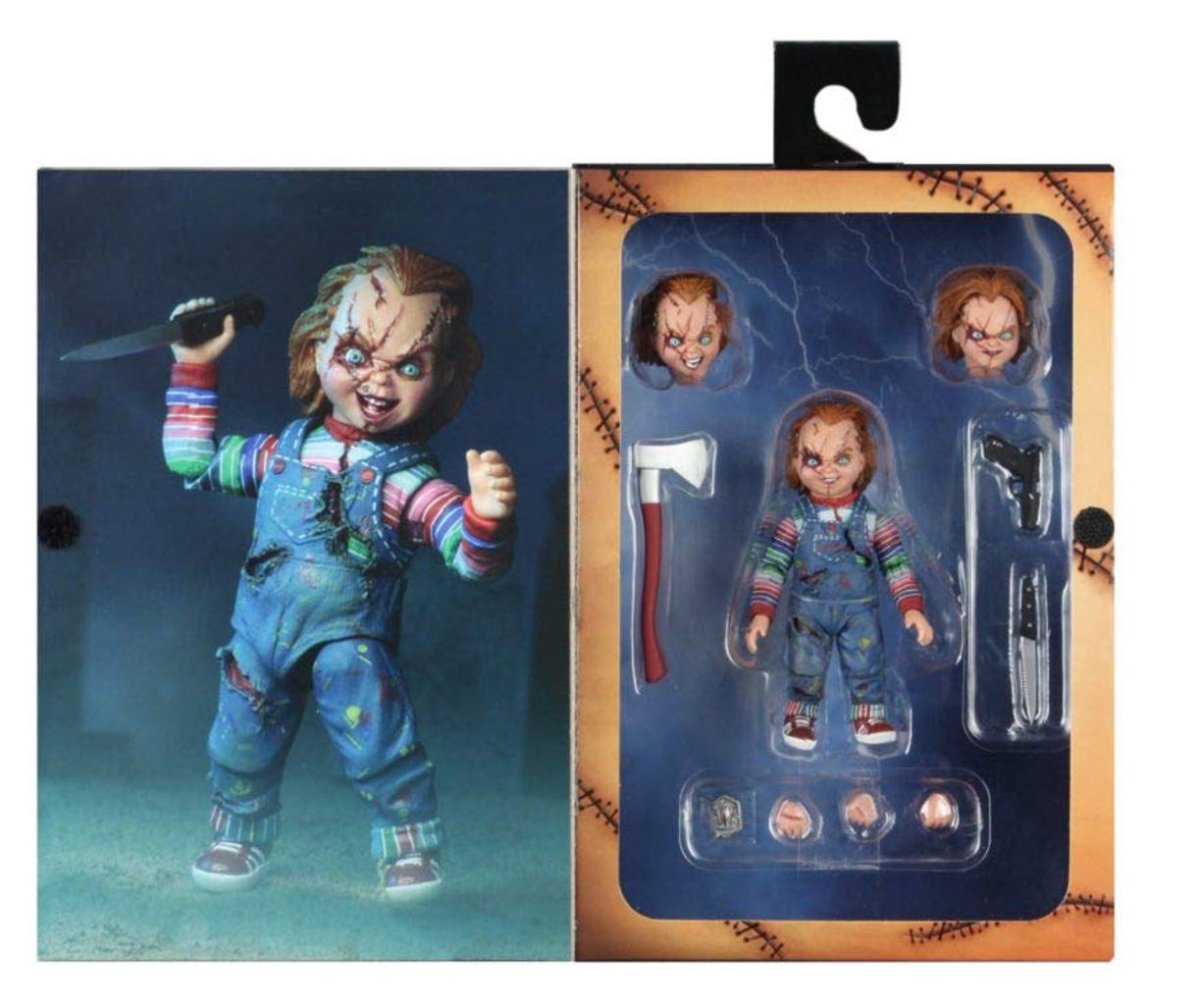 Chucky <Bride Of Chucky> - Neca (Chucky) action figure collectible [Barcode 634482421185] - Main Image 2