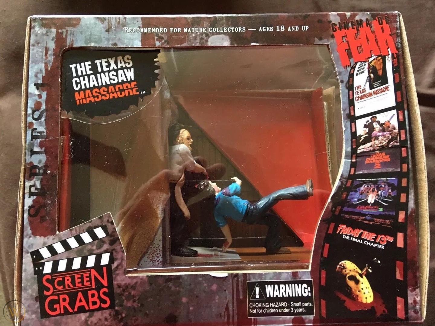 Cinema Of Fear Screen Grabs Texas Chainsaw Massacre (Original) - Mezco action figure collectible - Main Image 1