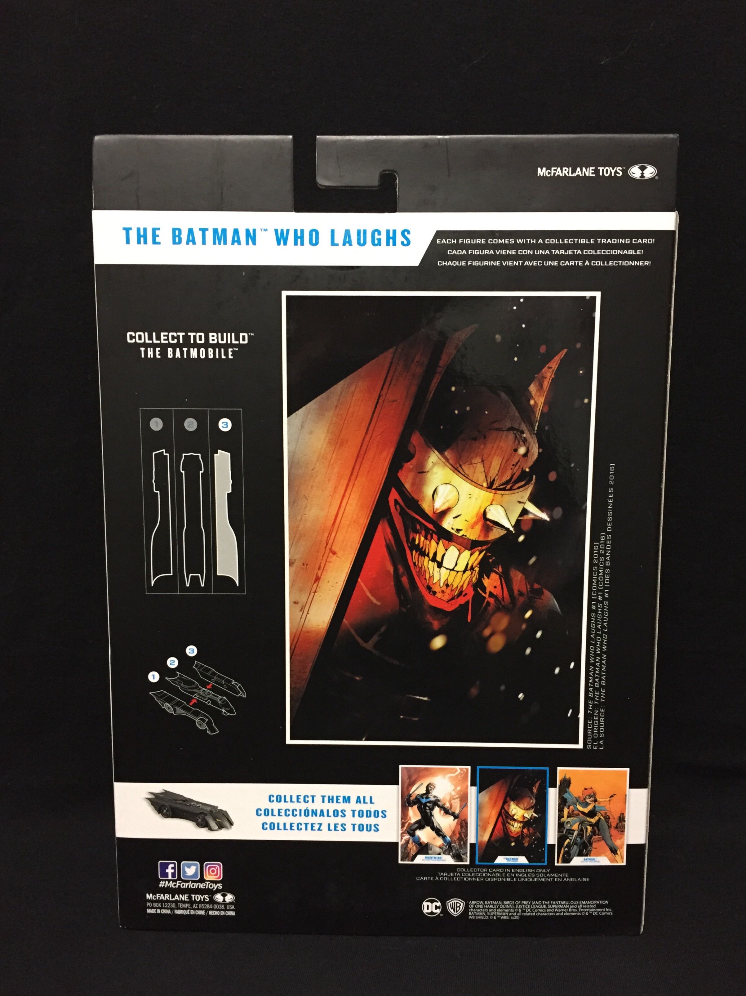 DC Multiverse The Batman Who Laughs - McFarlane - DC Multiverse (DC Multiverse) action figure collectible [Barcode 787926154030] - Main Image 2