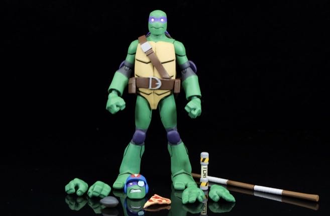 Batman VS TMNT - Batgirl & Donatello - DC Collectibles (Batman vs TMNT) action figure collectible [Barcode 761941355504] - Main Image 4