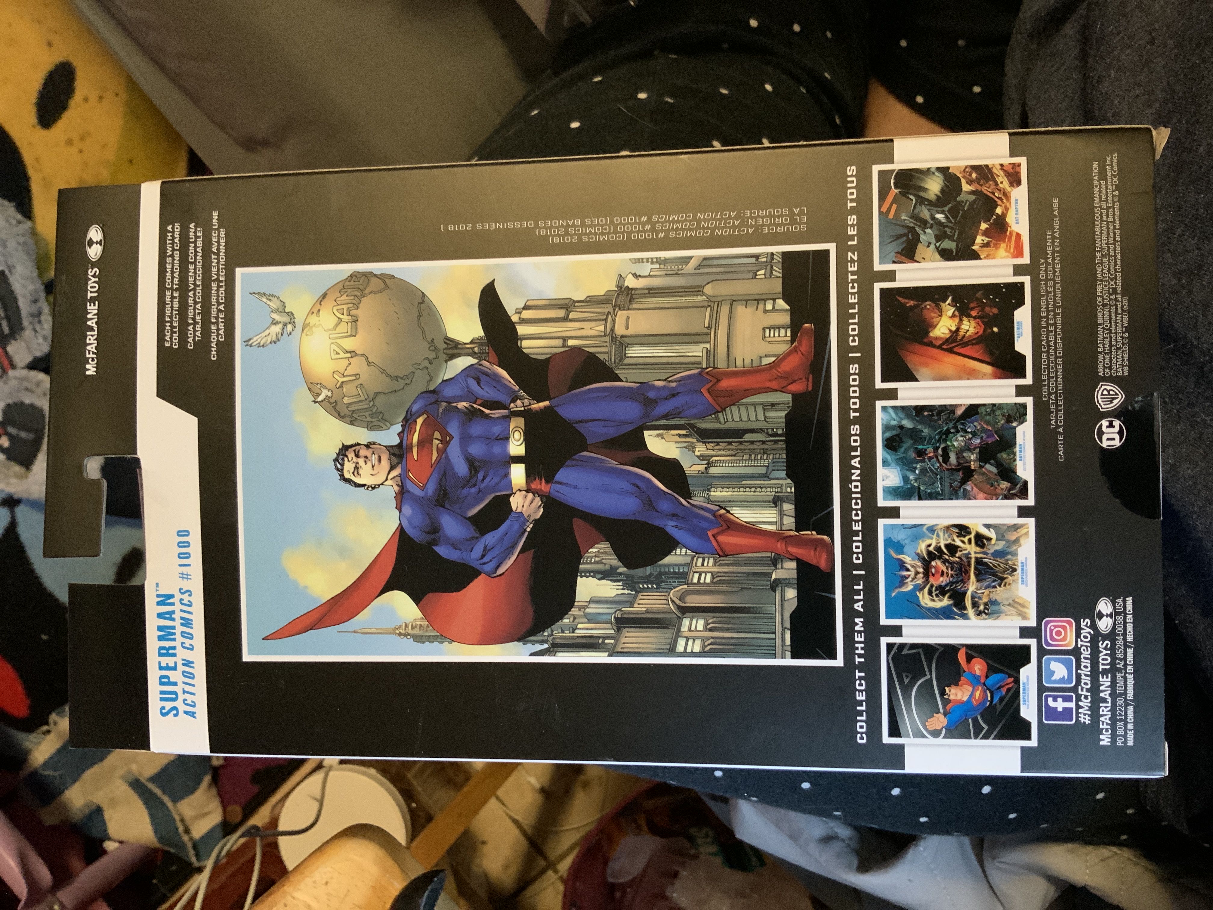 DC Multiverse - Superman (Action Comics #1000) - McFarlane Toys (Superman) action figure collectible [Barcode 787926150025] - Main Image 2
