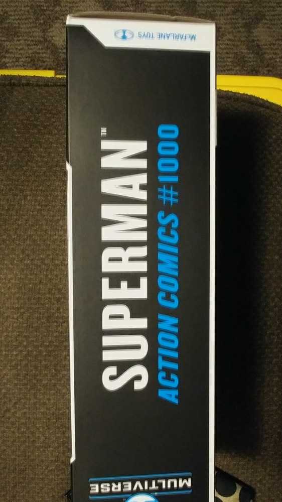 DC Multiverse - Superman (Action Comics #1000) - McFarlane Toys (Superman) action figure collectible [Barcode 787926150025] - Main Image 3