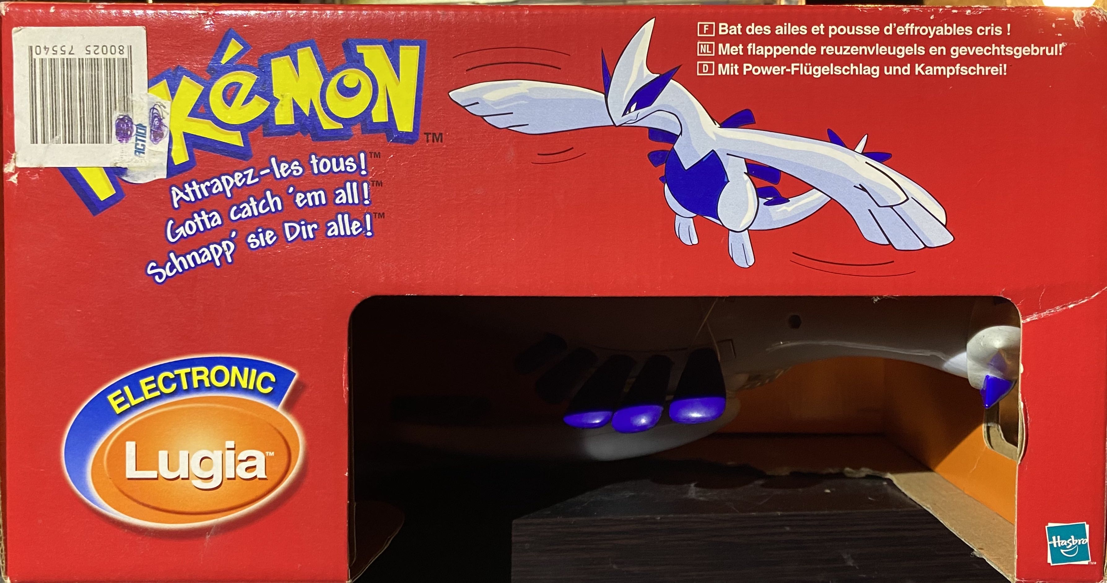 Pokémon “Electronic Lugia” - Hasbro (Nintendo) action figure collectible [Barcode 5023117587818] - Main Image 4