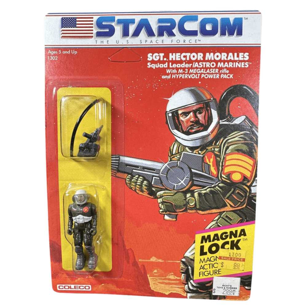 Starcom Sgt. Hector Morales - Coleco (StarCom) action figure collectible - Main Image 2