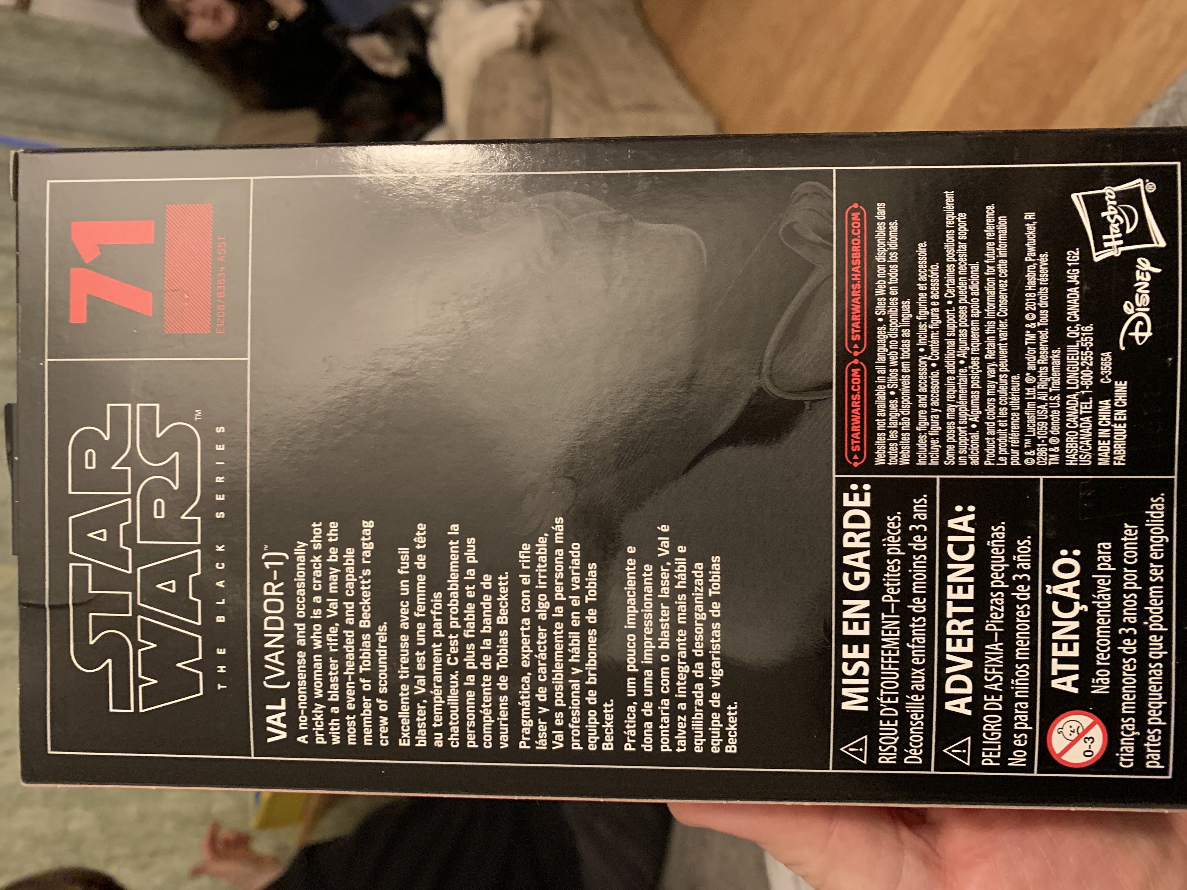 Val (Vandor-1) (TBS 71) - Hasbro (Solo: A Star Wars Story) action figure collectible [Barcode 630509731060] - Main Image 2