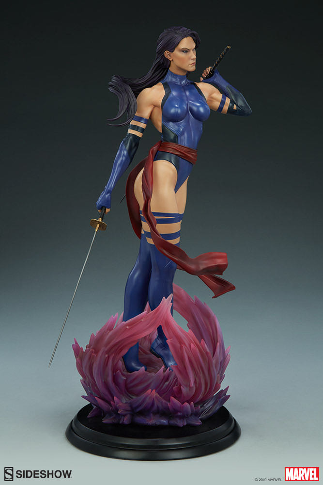 Psylocke Premium Format (EX) - Sideshow Collectibles (Sideshow 1/4 Scale Statues) action figure collectible - Main Image 2
