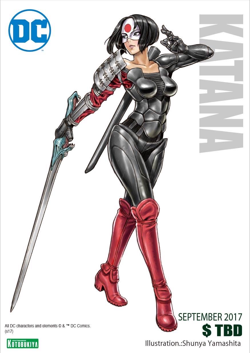 Katana Bishoujo - Kotobukiya (DC Bishoujo) action figure collectible - Main Image 2