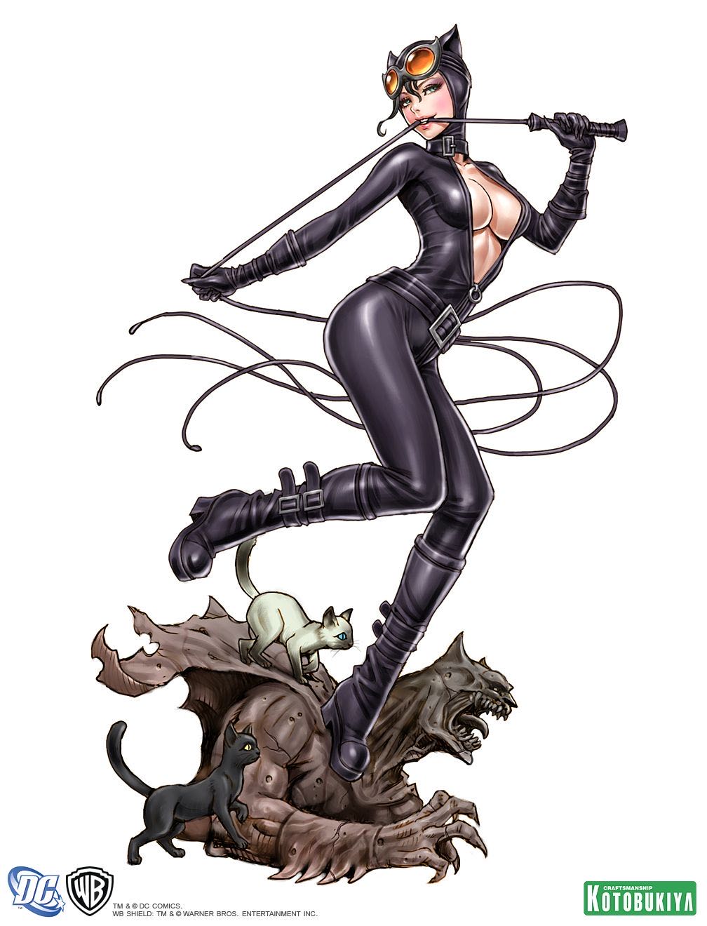 Catwoman Bishoujo - Kotobukiya (DC Bishoujo) action figure collectible - Main Image 2