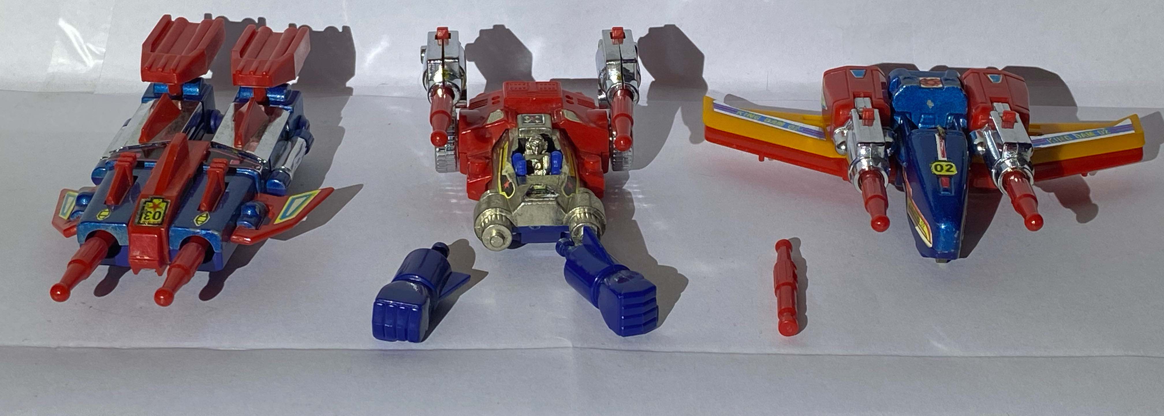 King Dam “King Dam 3 in 1” - Bootleg (Diaclone Bootleg) action figure collectible - Main Image 2