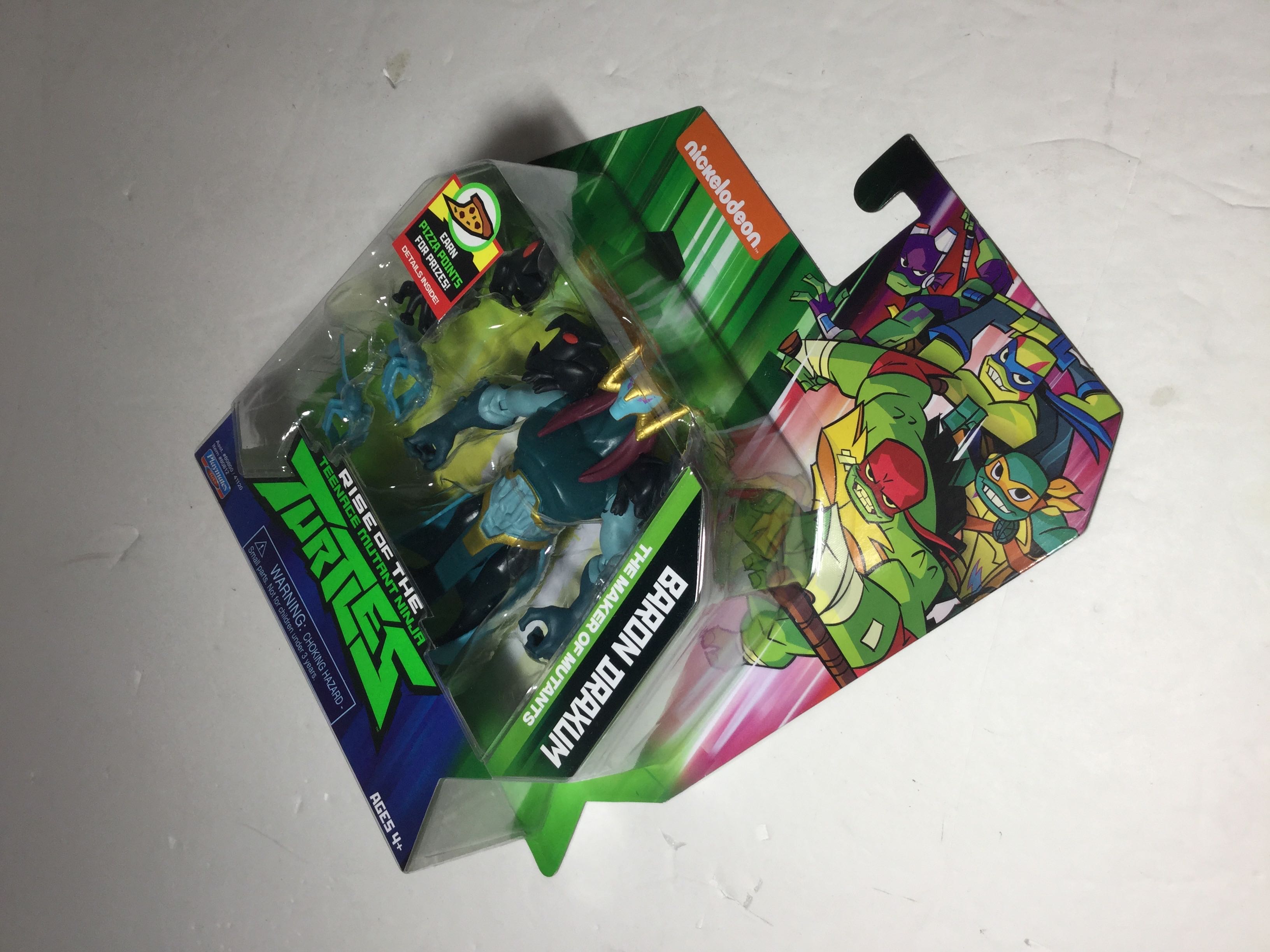 Rise of The Teenage Mutant Ninja Turtles Baron Draxum - Playmates (Rise of the Teenage Mutant Ninja Turtles) action figure collectible [Barcode 043377808121] - Main Image 4