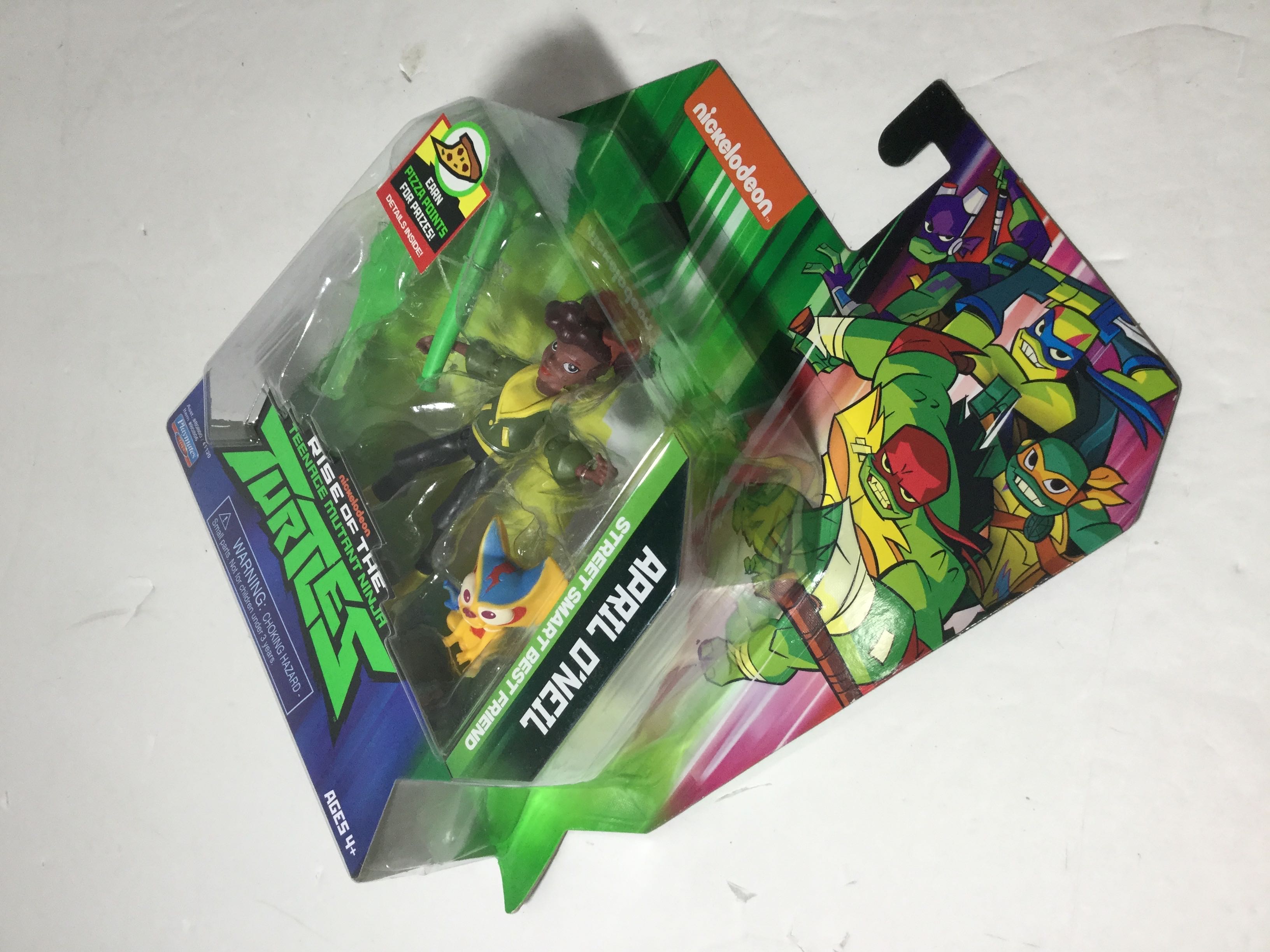 Rise of The Teenage Mutant Ninja Turtles April - Playmates (TMNT) action figure collectible [Barcode 043377808060] - Main Image 4