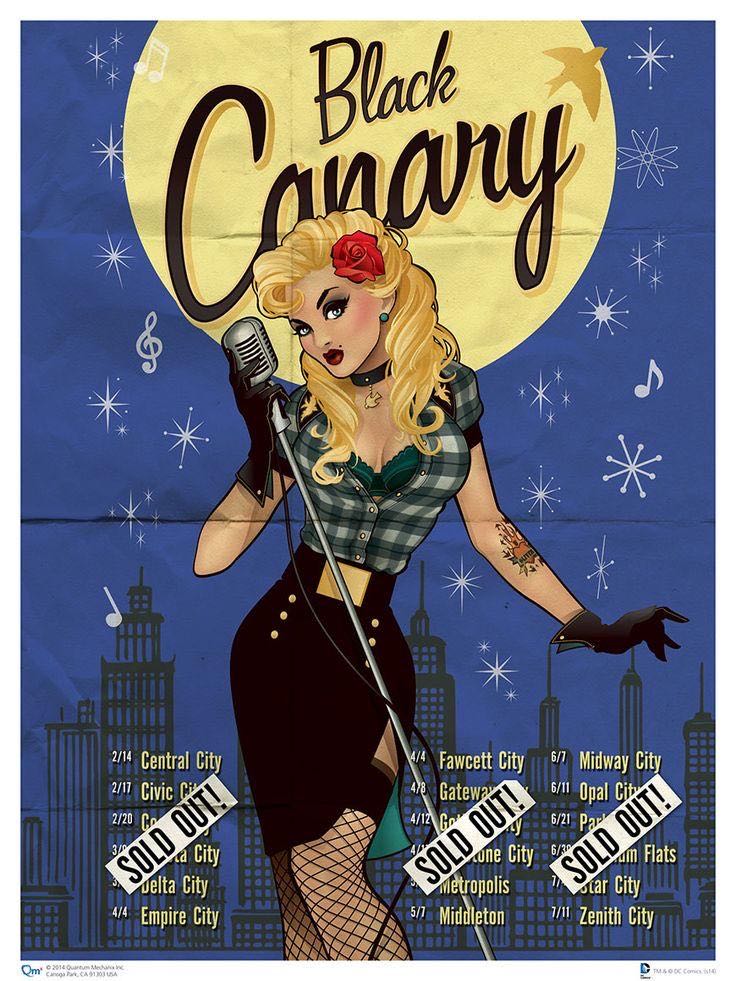 DC Bombshells Black Canary - DC Collectibles (DC Bombshells) action figure collectible - Main Image 2