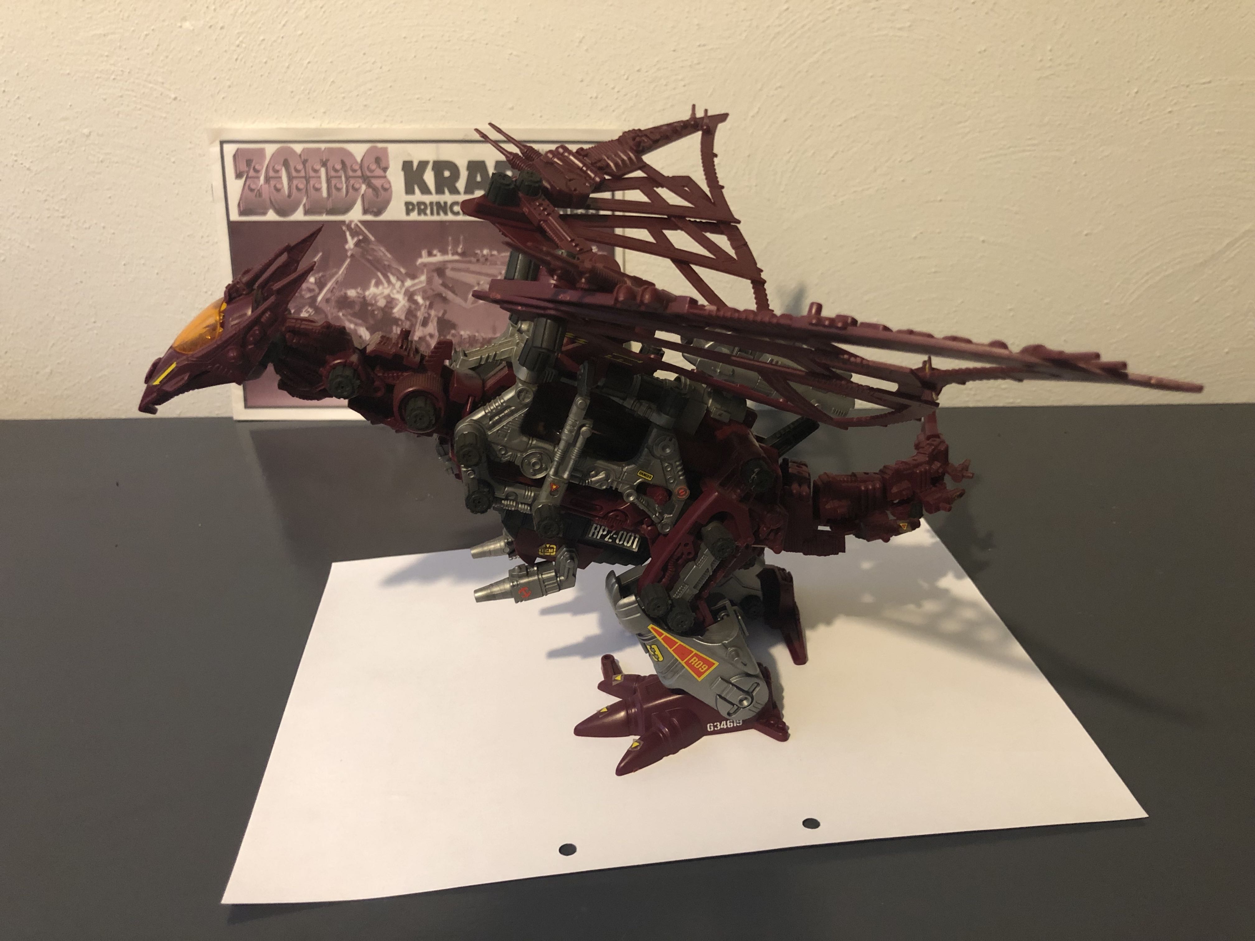 Zoids “Krark Prince of Darkness” RZ-045 - Tomy (Zenebas Empire) action figure collectible - Main Image 2