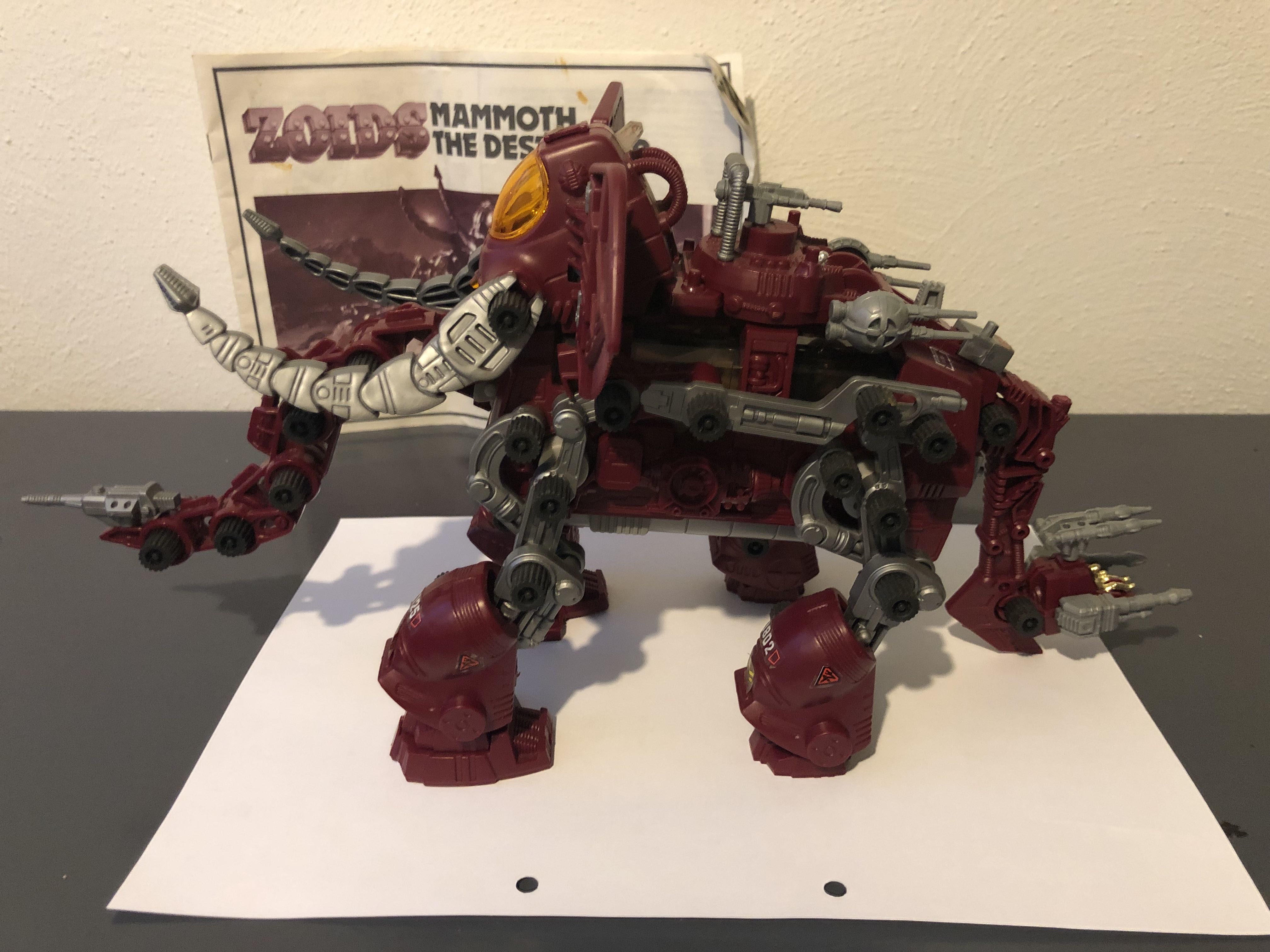 Zoids “Mammoth the Destroyer” RBOZ-002 - Tomy (Zenebas Empire) action figure collectible - Main Image 2