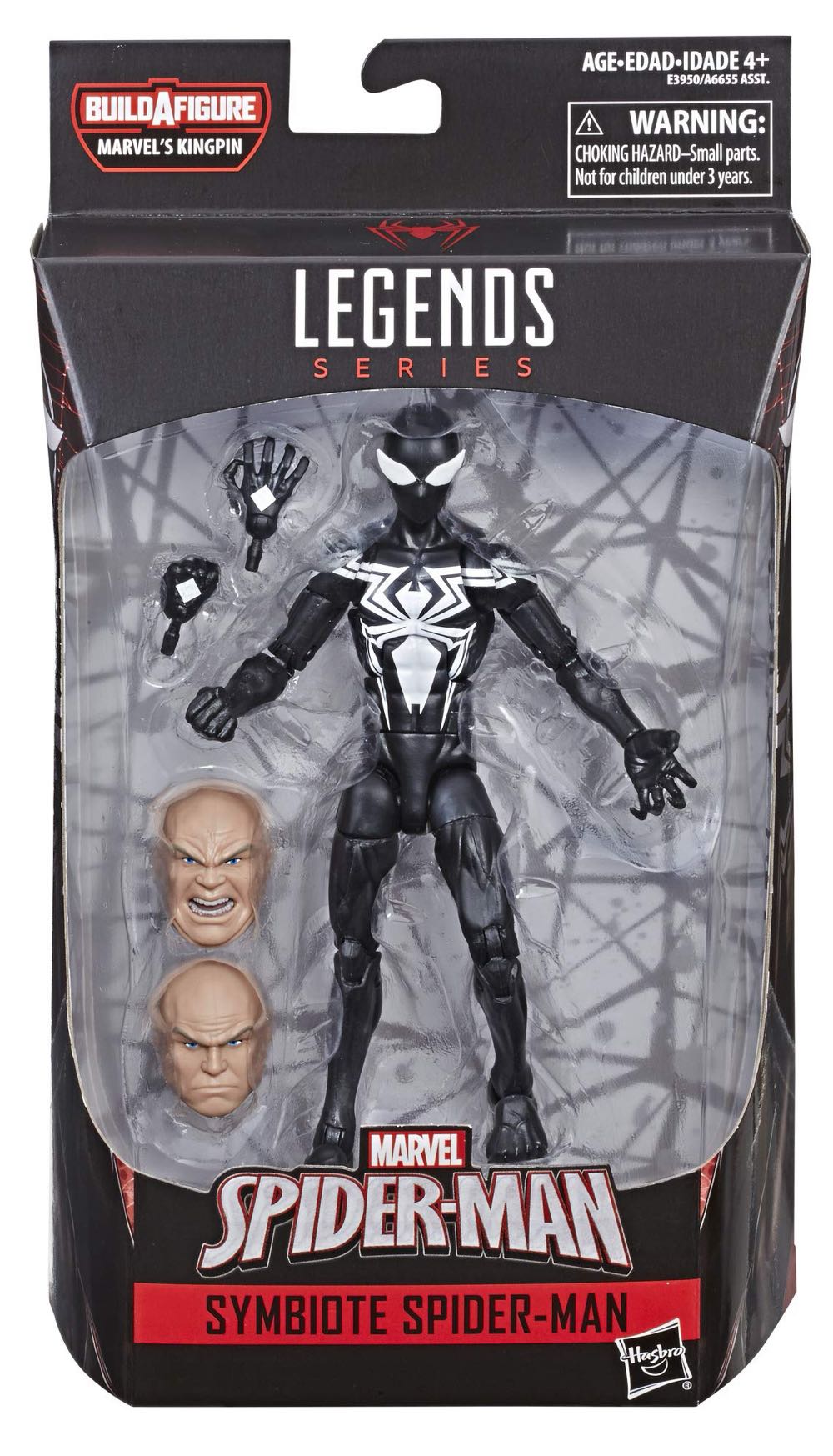 Symbiote Spider-Man - Hasbro (Marvel Legends - Kingpin) action figure collectible [Barcode 5010993589241] - Main Image 1
