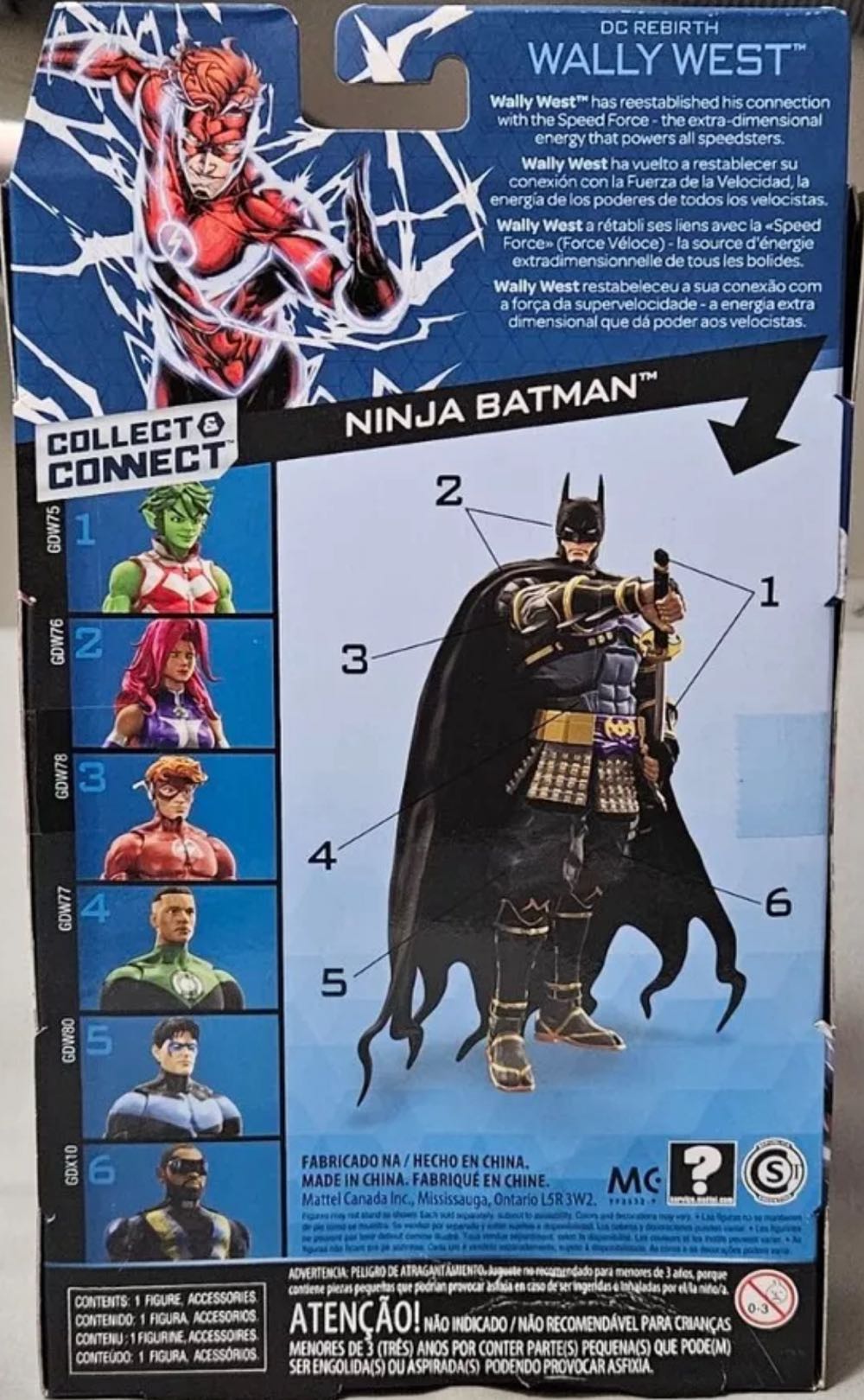 DC Multiverse - Wally West As The Flash (Rebirth) - DC Mattel (Flash) action figure collectible [Barcode 887961753592] - Main Image 2