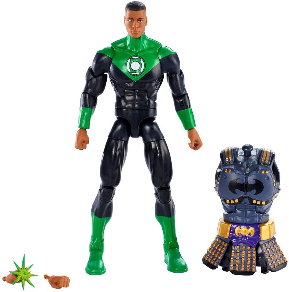 DC (Ninja Batman) John Stewart - DC Mattel (DC Multiverse) action figure collectible [Barcode 887961753608] - Main Image 3