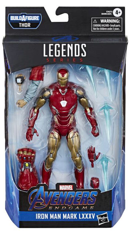 Iron Man Mark LXXXV - Hasbro (Marvel Legends - Thor Series) action figure collectible [Barcode 5010993672929] - Main Image 2