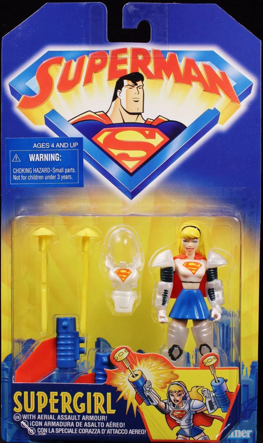 Supergirl - Kenner (Superman - The Animated Series) action figure collectible - Main Image 2