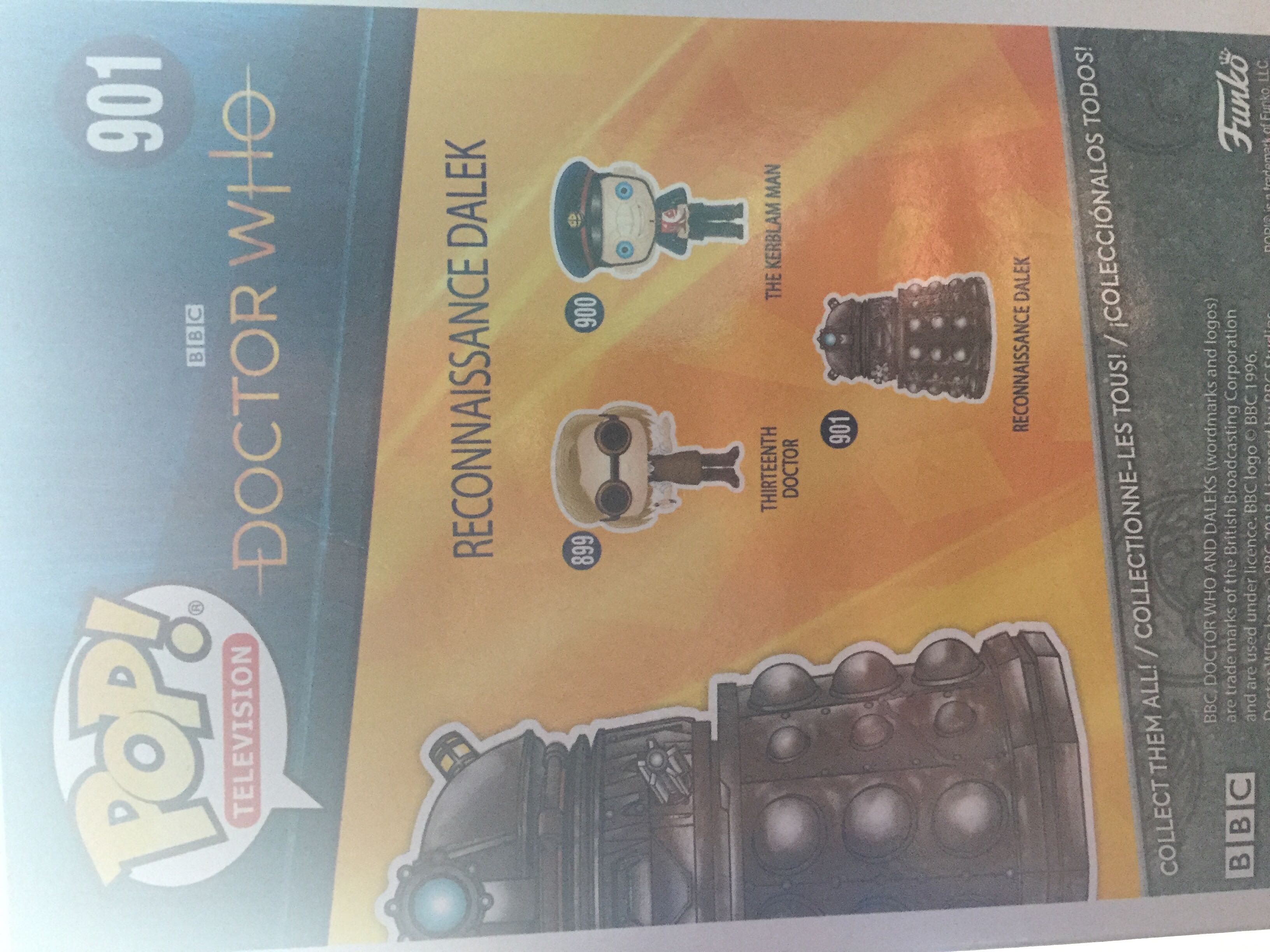 RECONNAISSANCE DALEK - Funko Pop Television (Dr. Who) action figure collectible [Barcode 889698433501] - Main Image 3
