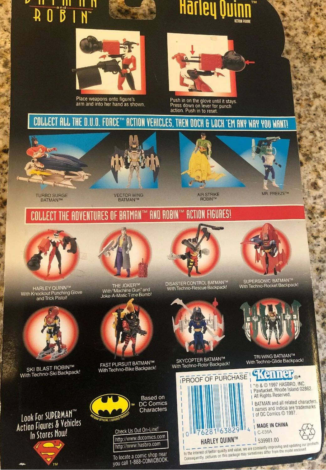 Harley Quinn - Kenner (Batman - The Animated Series) action figure collectible - Main Image 3