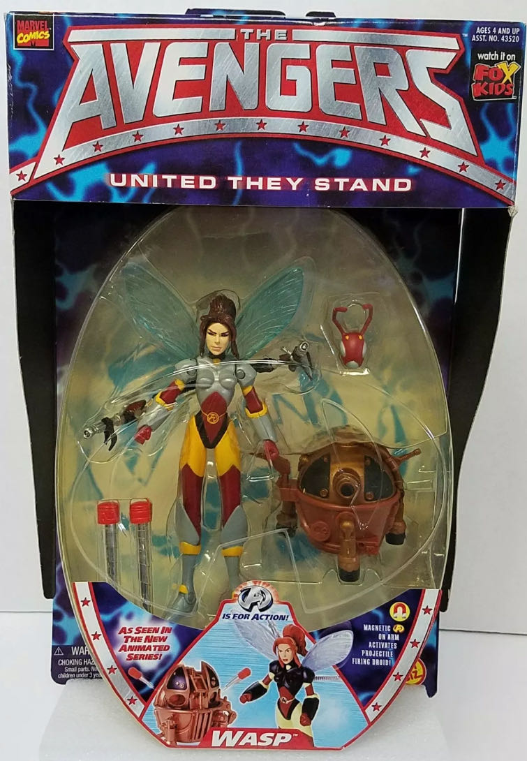 Wasp - Toybiz (The Avengers: United We Stand) action figure collectible - Main Image 2