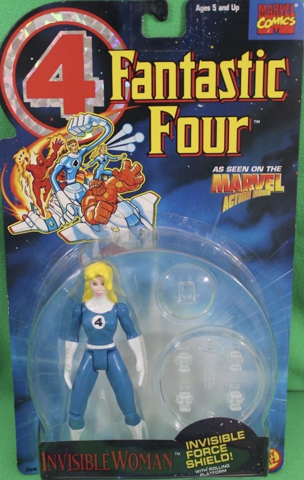 Invisible Woman  - Toybiz (Marvel Comics) action figure collectible - Main Image 2