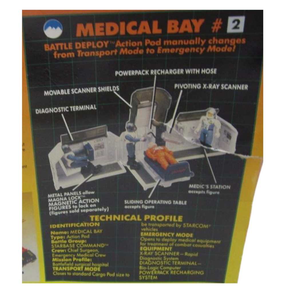 Starcom Medical Bay - Coleco (StarCom) action figure collectible - Main Image 3